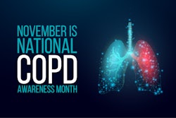 Graphic stating November is National COPD Awareness Month