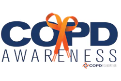 Banner saying COPD Awareness