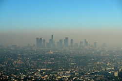 Layer of Los Angeles Smog