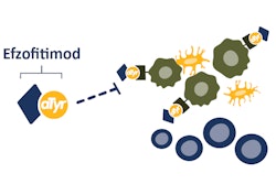 Depiction of Efzofitimod therapeutic hypothesis