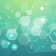 Abstract Modern Hexagonal Medical Background Design
