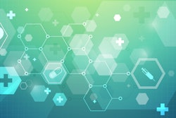 Abstract Modern Hexagonal Medical Background Design