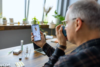 Telemedicine Inhaler