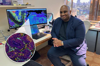 Arutha Kulasinghe, PhD, and non-small cell lung cancer cell